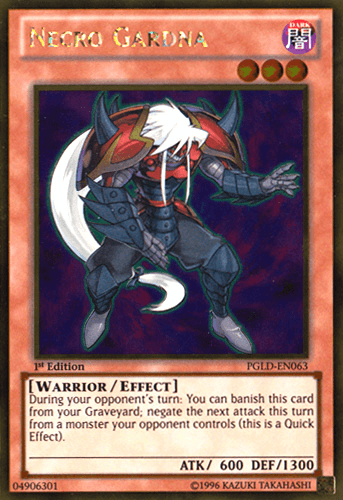 The Yu-Gi-Oh! trading card 