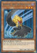 A Yu-Gi-Oh! trading card titled "Blackwing - Kalut the Moon Shadow [MAZE-EN037] Rare" from the Maze of Memories set. It features an image of a winged beast with black wings, a golden mane, and sharp talons. This Effect Monster has 1400 ATK and 1000 DEF, with an effect that boosts its attack power during the Damage Step.