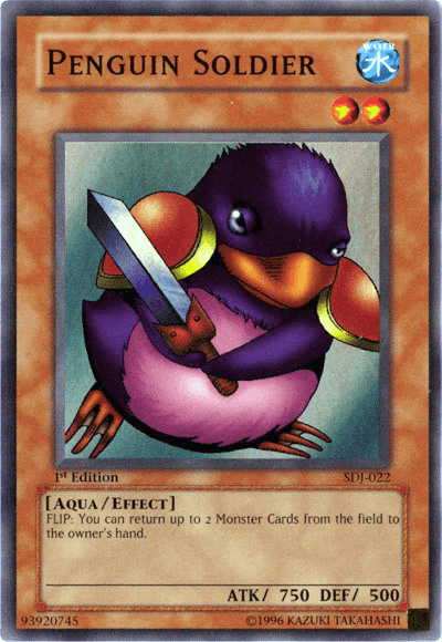 A Yu-Gi-Oh! Super Rare card from the Starter Deck: Joey, 