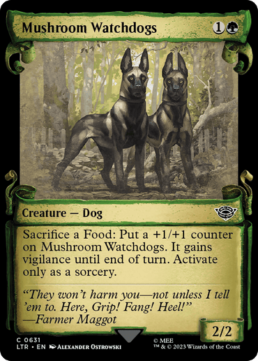 Mushroom Watchdogs [The Lord of the Rings: Tales of Middle-Earth Showcase Scrolls]