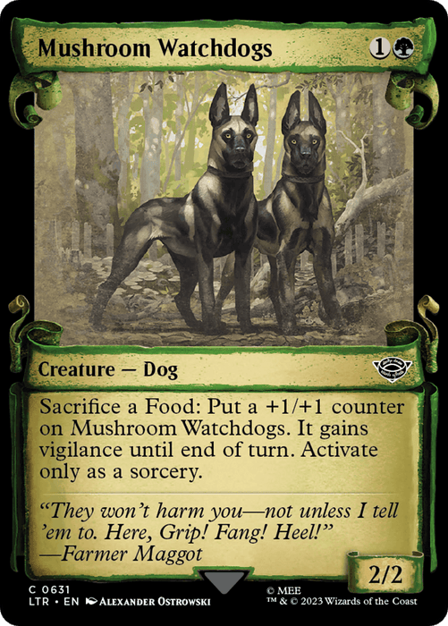 Mushroom Watchdogs [The Lord of the Rings: Tales of Middle-Earth Showcase Scrolls]