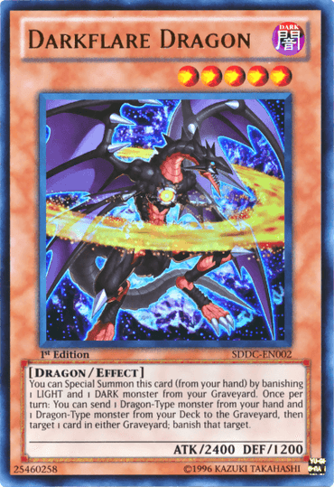 Darkflare Dragon [SDDC-EN002] Ultra Rare