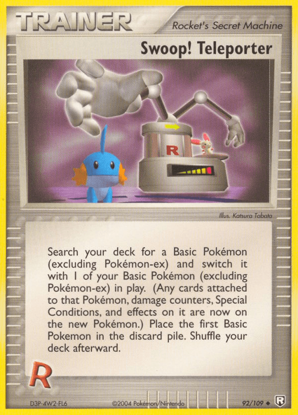 The image is an Pokémon trading card titled 