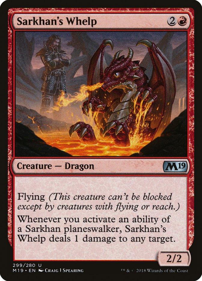 The image depicts a Magic: The Gathering card from Core Set 2019 titled 