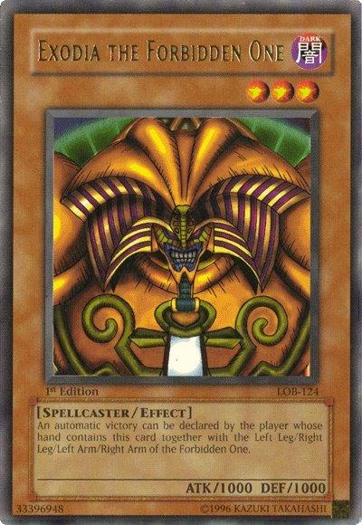 Exodia the Forbidden One [LOB-124] Ultra Rare