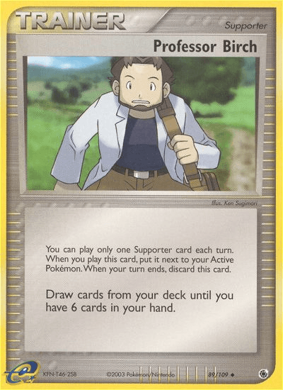 A Pokémon trading card featuring the uncommon 