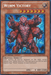 A Yu-Gi-Oh! Secret Rare trading card titled "Worm Victory [HA03-EN025]." This effect monster boasts a red, armored body with multiple limbs. With 0 ATK and 2500 DEF, its effect destroys all face-up monsters and gains ATK for each Reptile-type "Worm" monster in the Graveyard.