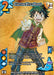 A colorful promo card from the UniVersus card game titled "Capture Evil-Doers (Gencon 2022) [Crimson Rampage Promos]." The action-packed card features an anime character in a green outfit. Adorned with various symbols, it includes a cost of "2," stats, and abilities described in text. The design showcases blue, orange, and yellow accents.