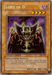 A Yu-Gi-Oh! trading card depicting "Lord of D. [BPT-004] Secret Rare." The card displays a dark, Dragon-Type figure with a dragon-like appearance, surrounded by a mystical aura. Labeled as a limited edition with the code "BPT-004," it has 1200 ATK and 1100 DEF points. This Secret Rare card's effect is also provided.
