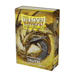 Dragon Shield: Japanese Size 60ct Art Sleeves - Truth (Dual Matte)