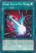 A Yu-Gi-Oh! trading card titled "Dark Ruler No More [SDCH-EN027] Common." This Normal Spell depicts a mystical confrontation between two characters casting powerful spells. Blue and white energy beams clash in the center. Below the artwork is the card text explaining its effect of negating all opponent's monster effects.