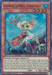 The image is a Yu-Gi-Oh! trading card titled "Goldenhair, the Newest Plunder Patroll [GFP2-EN094] Ultra Rare" from the "Ghosts From the Past: The 2nd Haunting" series. It features an anime character with blonde hair, wearing a green outfit, headband, and eye patch, holding a long rapier on a ship deck with an ocean backdrop.