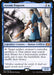 The Arcum Dagsson [Double Masters] card from Magic: The Gathering showcases a robed man wielding a staff, positioned before a damaged mechanical creature. This Legendary Creature – Human Artificer possesses an activated ability and features an evocative quote at the bottom. The card is framed with blue borders.