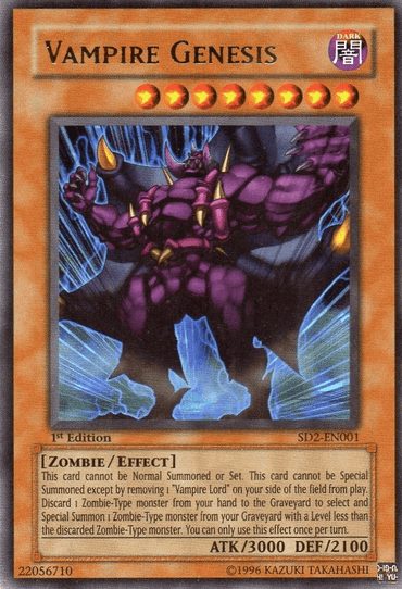 Vampire Genesis [SD2-EN001] Ultra Rare