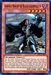 A trading card depicting "Ignoble Knight of Black Laundsallyn [ABYR-EN000] Super Rare," a Noble Knight character armored with a sword held high, emitting blue energy. This Yu-Gi-Oh! Effect Monster card has a dark attribute and detailed attack (2000) and defense (800) stats, along with effect text for gameplay.