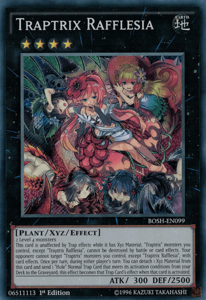 Traptrix Rafflesia [BOSH-EN099] Secret Rare