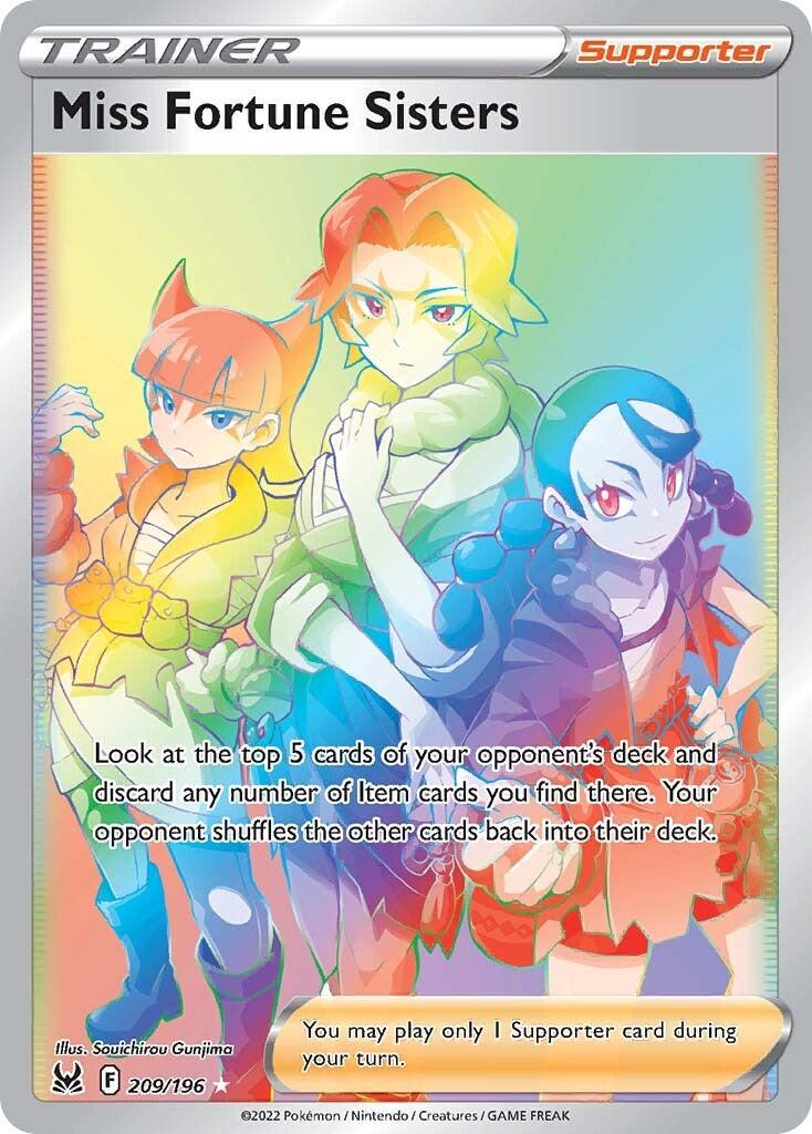 A Pokémon Trainer card from the Sword & Shield: Lost Origin series featuring three 