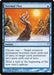 A Magic: The Gathering card titled Thermal Flux [Coldsnap]. It depicts a snow-covered hand rising from a snowy terrain with mountains in the background and a bright sun in the sky. The blue instant spell's effects involve changing the state of snow permanents. Illustration by Jeff Miracola.