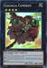The image features a "Gagaga Cowboy [CT10-EN010] Super Rare," a Yu-Gi-Oh! Xyz/Effect Monster trading card from the 2013 Collectors Tins. The card depicts a cowboy dressed in a hat, scarf, and long coat, wielding two weapons. It is a Limited Edition card with 1500 ATK and 2400 DEF. The card has detailed effects.