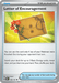 A Pokémon Trainer card titled "Letter of Encouragement (189/197) [Scarlet & Violet: Obsidian Flames]" from the Pokémon series features an image of a wax-sealed envelope with an orange flower, tied with brown string. This uncommon item card allows players to search for three Basic Energy cards if a Pokémon was Knocked Out in the opponent's last turn. Illus. Toysite Beach. Card number 189/197.