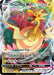 A Pokémon Dracozolt VMAX (059/203) [Sword & Shield: Evolving Skies] card featuring vibrant, colorful artwork. Dracozolt, a dragon and electric fusion Pokémon, has a fierce expression. This Ultra Rare card from Evolving Skies boasts 330 HP, moves "Spark Trap" and "Max Impact," and the card number 059/203 amid dazzling, energetic patterns of lightning.