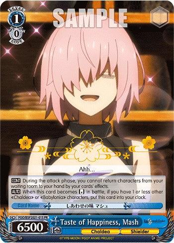 Taste of Happiness, Mash (FGO/BSF2021-015 PR) (Winner) [Bushiroad Event Cards]