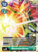 A Digimon card featuring Bloomlordmon [BT10-057] [Xros Encounter], a majestic digital monster with intricate armor and glowing green details, surrounded by vibrant floral elements. This Super Rare Lv. 6 Fairy category Digimon from the **Digimon** brand has a 12 play cost, 12,000 DP, and its description details unique abilities when digivolving and during Xros Encounter conditions.