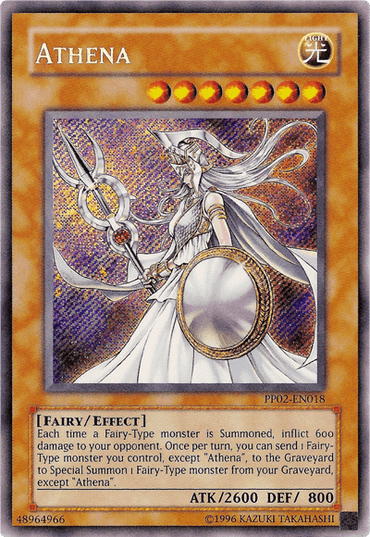 Athena [PP02-EN018] Secret Rare