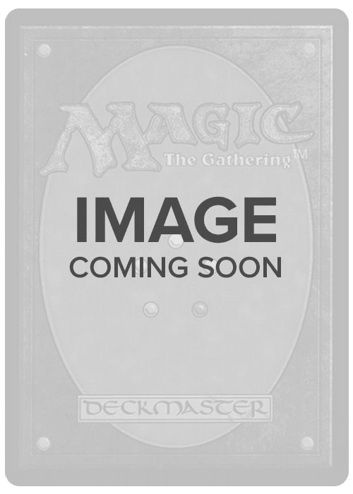 Gray placeholder image commonly used for collectible card listings. The text says 'Magic: The Gathering' at the top, 'IMAGE COMING SOON' in the middle, and 'Deckmaster' at the bottom. The card's outlined border and back design are faintly visible, like when an opponent casts a second spell in your turn. Monologue Tax [The List] from Magic: The Gathering is awaited by collectors.